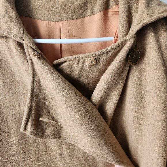 Luxury 70's Vintage Long Belted Trench Coat - Picture 8 of 9